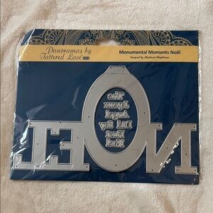 Tattered Lace Monumental Moments Noel die for scrapbooking